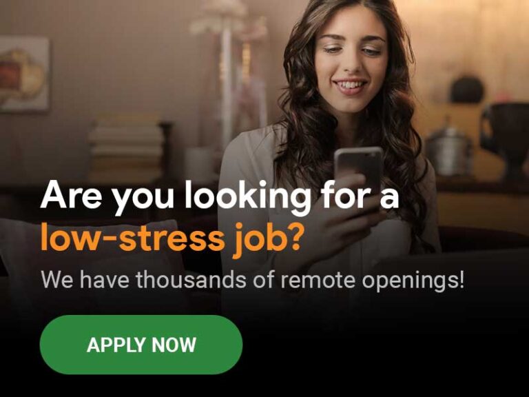 low stress 6 figure jobs