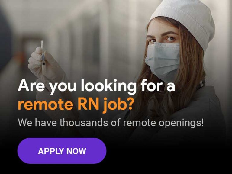 Top 5 job titles of remote RN Jobs and what it takes to one of them!