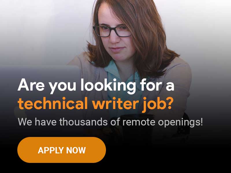 technical writing remote jobs