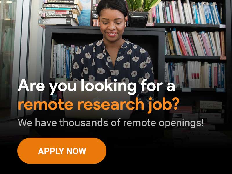 remote market research jobs london