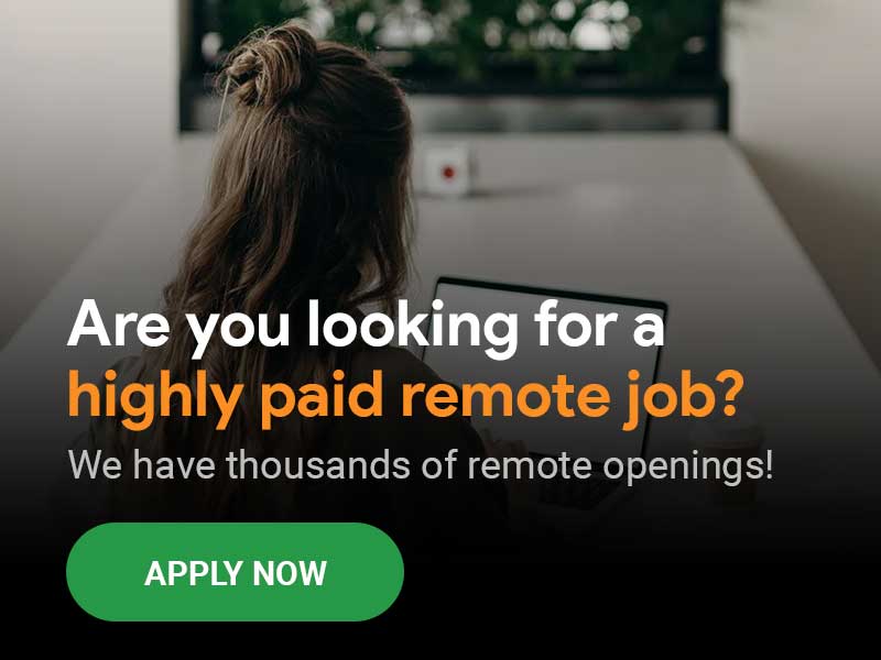 25 Highest Paying Remote Jobs In 2021 Best Work From Home Jobs